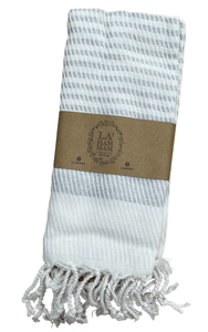 Ege Turkish Cotton Kitchen / Hand Towel  18"x40": Yellow