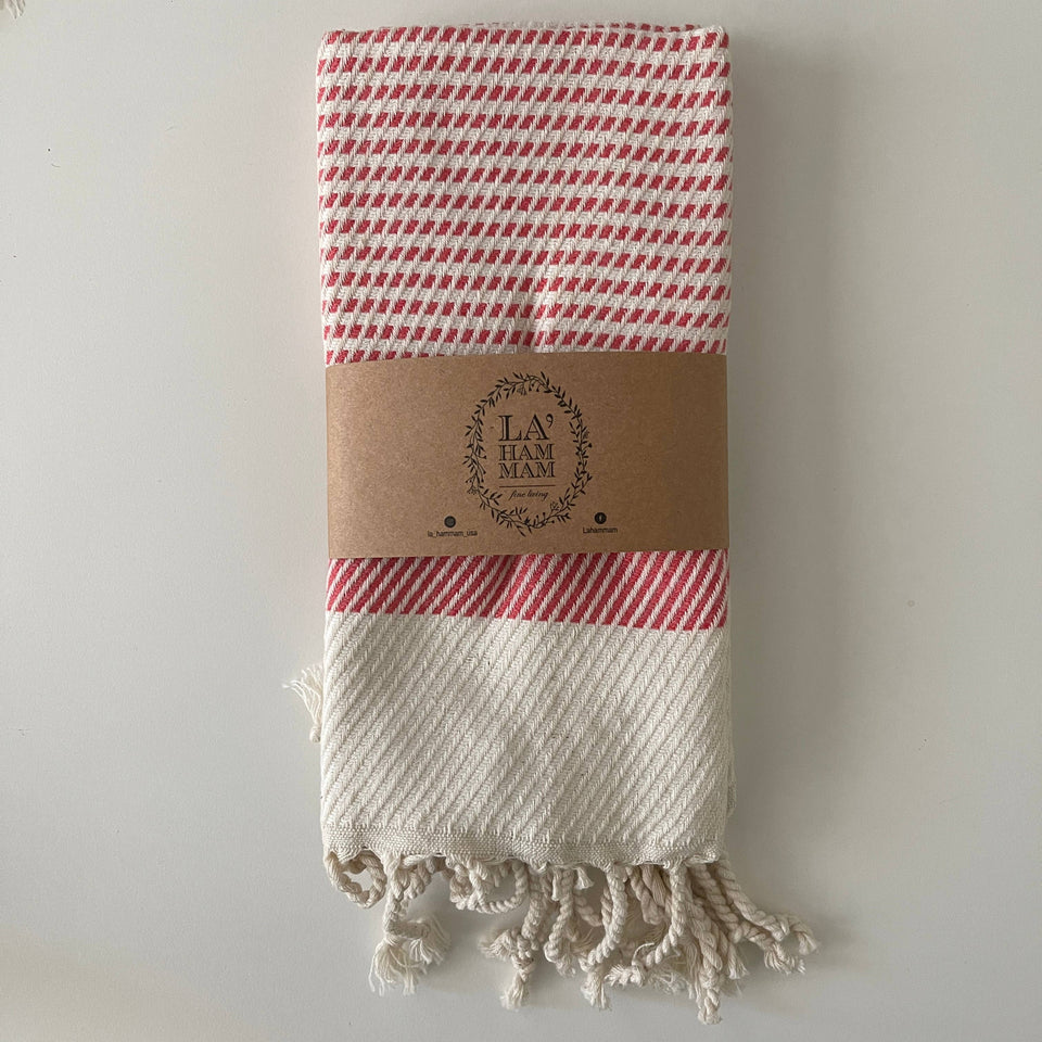 Ege Turkish Cotton Kitchen / Hand Towel  18"x40": Yellow