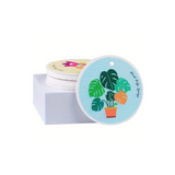 3pcs Flower Wood Pulp Cotton Dishcloth
