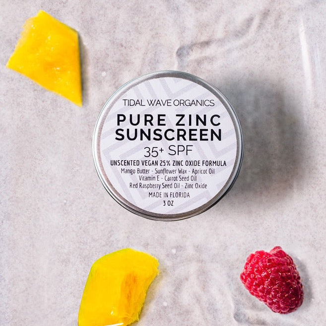 Vegan Pure Zinc Mineral Sunscreen