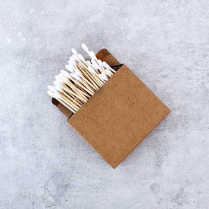Bamboo Cotton Swabs (Pack of 200)